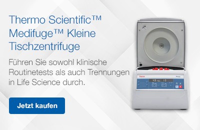 Thermo Scientific™ Medifuge™ Kleinzentrifuge für den Tischbetrieb