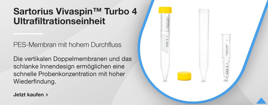 Sartorius Vivaspin™ Turbo 4 Ultrafiltrationseinheit