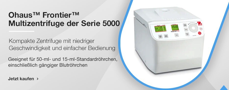 Ohaus™ Frontier™ 5000 Series Multi Centrifuge