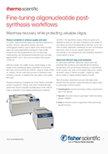 Smart Note: Feinabstimmung der Arbeitsabläufe nach der Oligonukleotid-Synthese